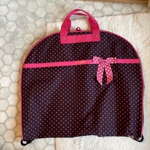 Black & Pink Child's Garment Bag